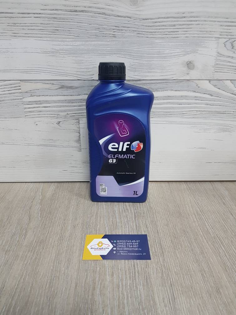 194734 ELF Масло жидкость ГУРа  (все Renault) ELF ELFMATIC G3 (1л)  194734 / 213861 / 105174