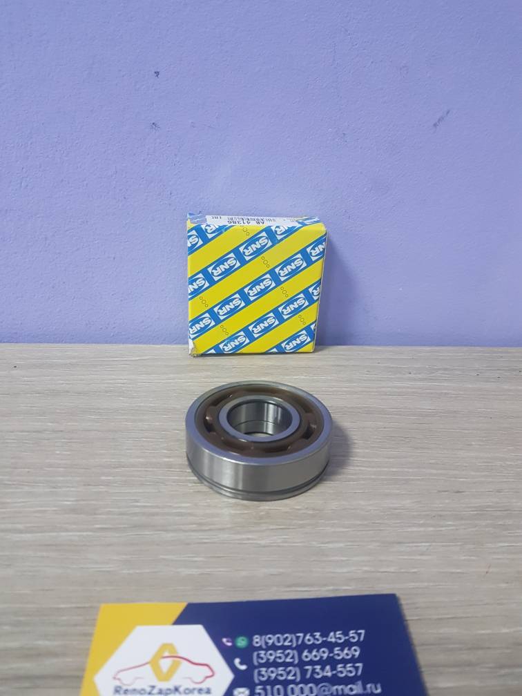 AB41386 SNR Подшипник КПП JH3 (Logan) первичного вала Задний SNR AB41386 (7703090550)