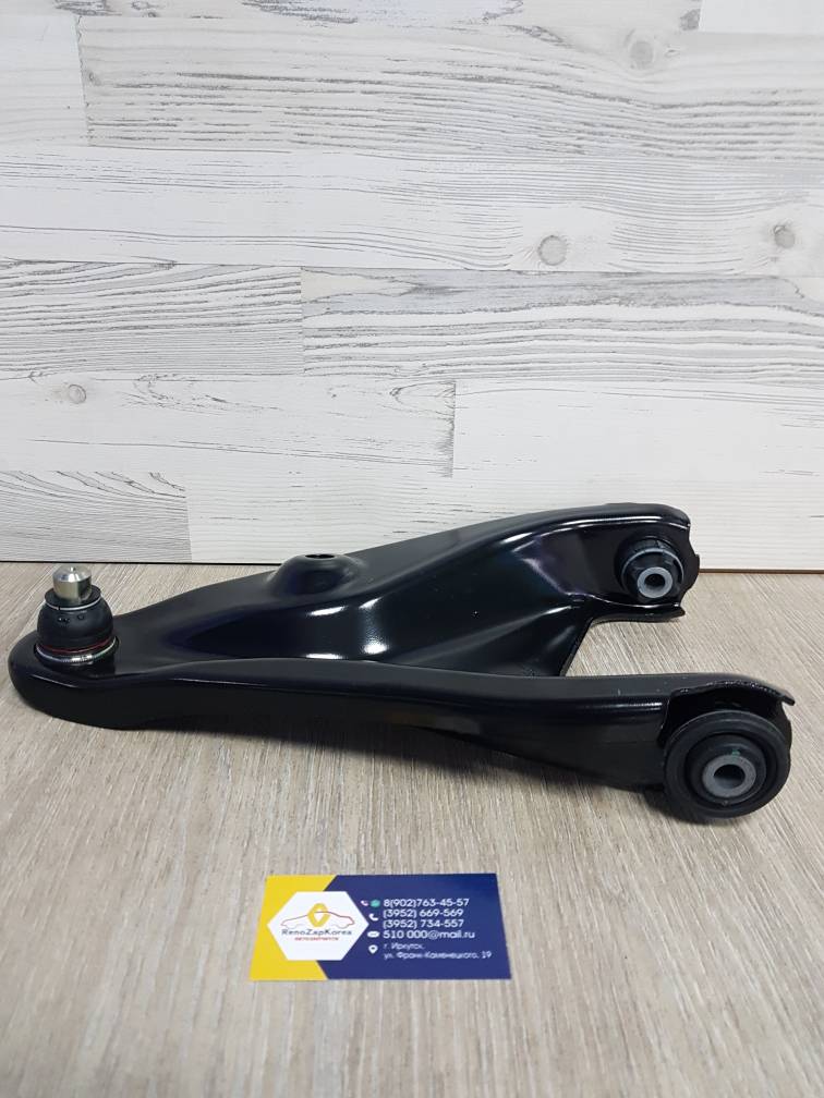 Рычаг передний (Renault Logan c14г,Logan 13г, Almera) бок проточка Правый Renault 545001064R