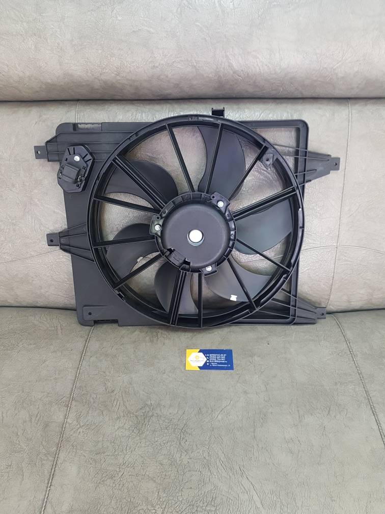 LFC0969 LUZAR Диффузор радиатора в сборе  (Logan) до 08 с кондиционером Luzar LFC0969  ан 6001550769