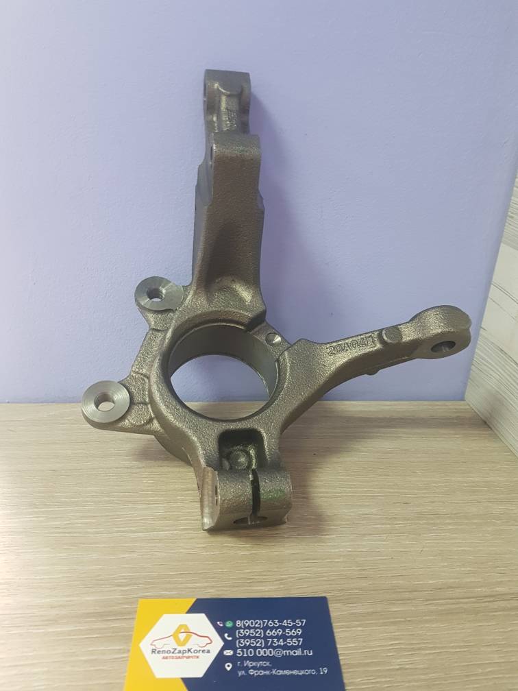 Кулак поворотный  Правый (Logan 8V, кроме Almera)  TRK0203 / TRK0402  ан 6001548866 / 6001548867 Tork