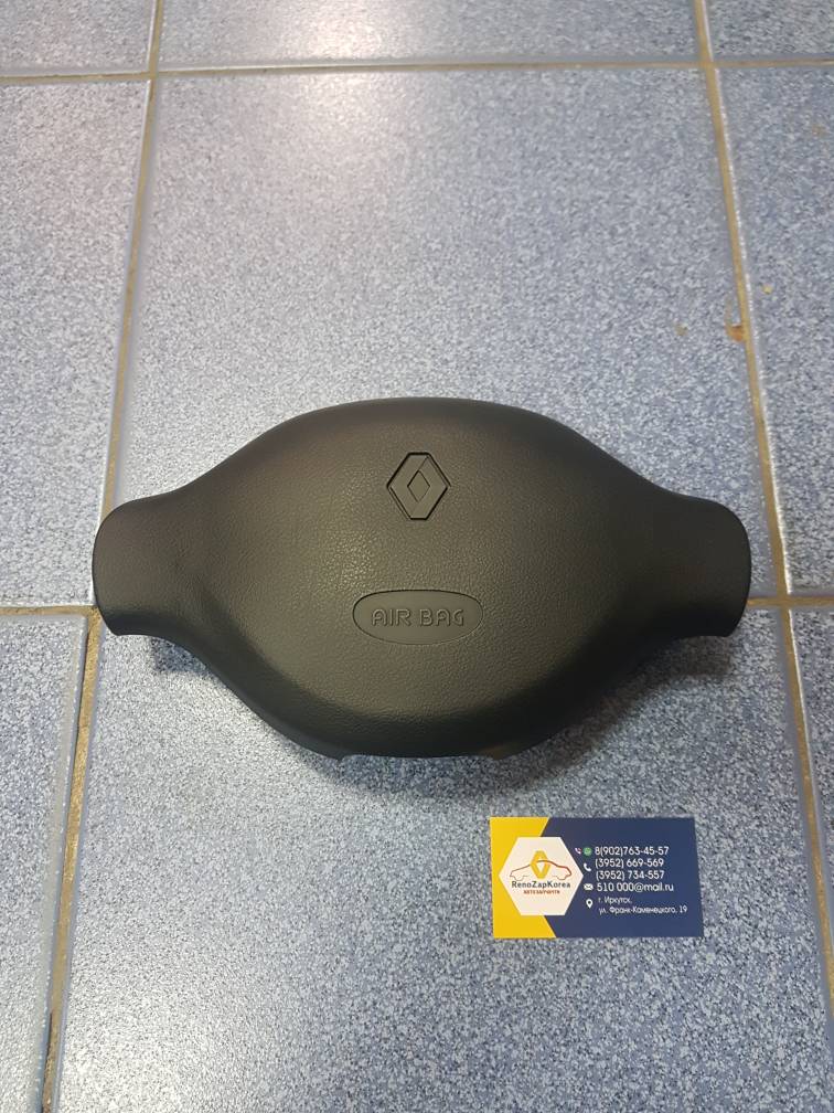8200924361 Renault Подушка безопасности водительская ( в руль)  (Reno Logan ф1) Renault ориг 8200924361