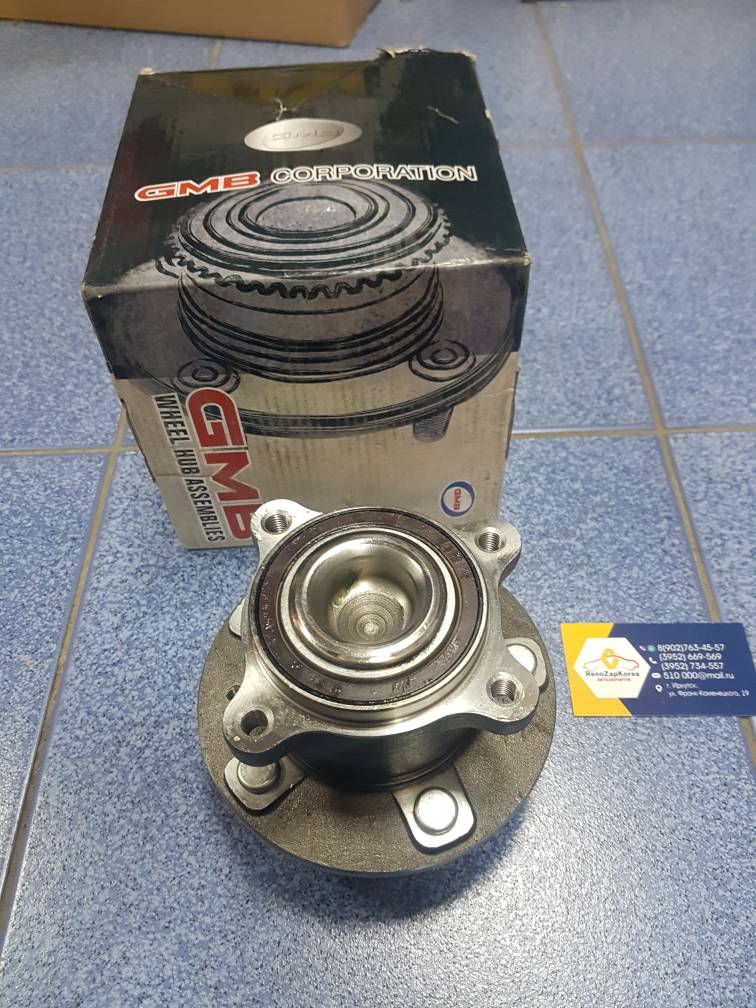 GH33980 GMB Подшипник задней ступицы (Chevrolet Cruze) (с ABS) (r16) GMB GH33980 аналог 13502873 по VIN