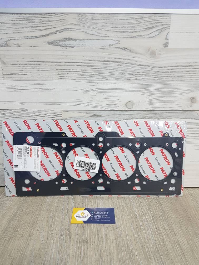 Прокладка ГБЦ (Рено Logan,Megane2,Symbol,Duster и др) (1.4 (16V) и1.6 (16V)) Patron PG20061 ан  8200356346 / 110446721R для 7701471886 / 7701474372