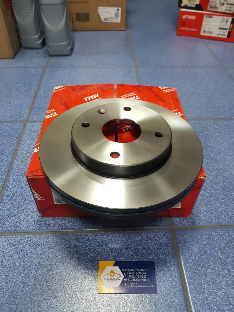 DF7218 TRW Диск тормозной перед (Chevrolet Lacetti, Gentra) (1шт) TRW  DF7218 (Германия) ан 96549782