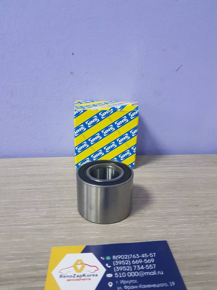 FC40570S06 SNR Подшипник задней ступицы (Reno Logan до 2012г, Simboll   Aveo T250) (52*25*37) SNR FC40570S06 с завода ан 7701205812 / 94535214