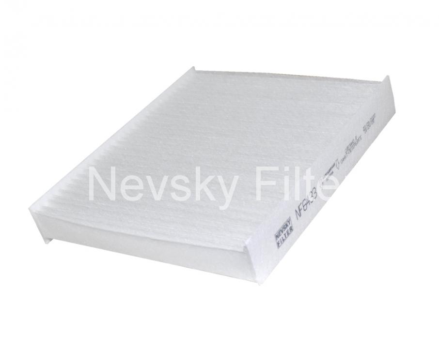 NF6433 Невский Фильтр Фильтр салона (Reno Logan 2014г, Kaptur, Arkana) Невский Фильтр NF6433 ан 272773016R / 272773277R / 272777764R / 272779203R