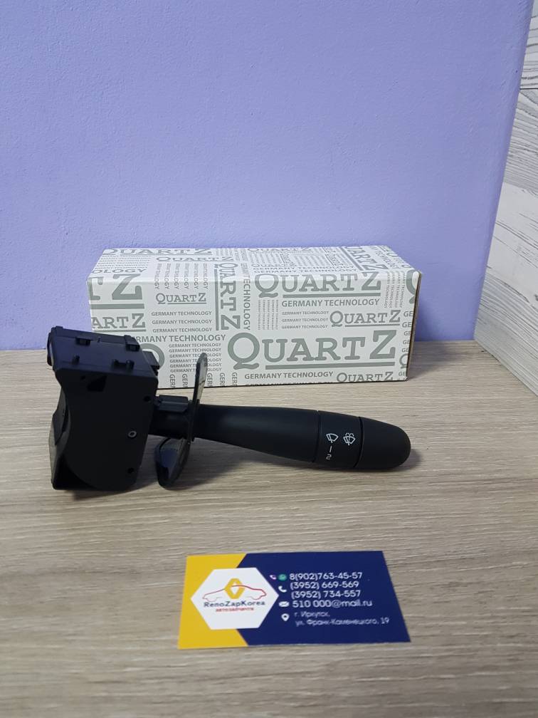 QZ1551355 Quartz Переключатель стеклоочистителей (Logan ф1, ф2) Quartz QZ1551355 / VR6001551355 ан 6001551355 / 6001548107
