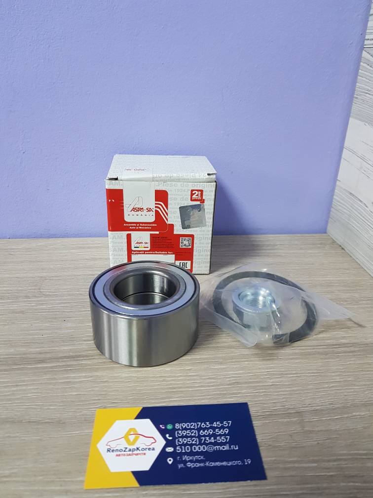 30838 Asam  Подшипник задней ступицы (Reno Duster 4x4) (77*42*39) ASAM 30838  ан 402109533R / 4321000Q0E