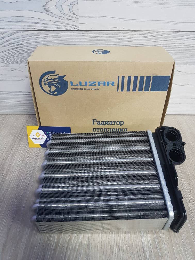 LRH0998 LUZAR Радиатор отопителя (печка) (Рено Logan, Logan с14г, Almera, Duster)  LUZAR LRH0998 аналог 6001547484