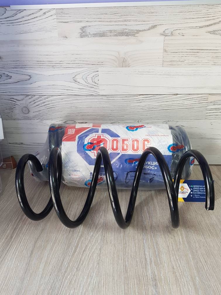 52971  Fobos Пружина перед (Reno Logan, Sandero,Largus, Almera) (к-т 2шт) Fobos 52971  ан 8200708059 / 6001547496 / 5401000Q2G / 8200708056