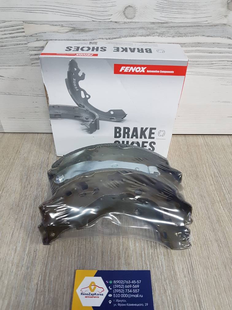 BP53002 Fenox Колодки тормозные задние (Reno Logan с10г Simboll Logan14г ) (203 мм) (сист Бош)  Fenox BP53002 ан 6001551409 / 440609415R