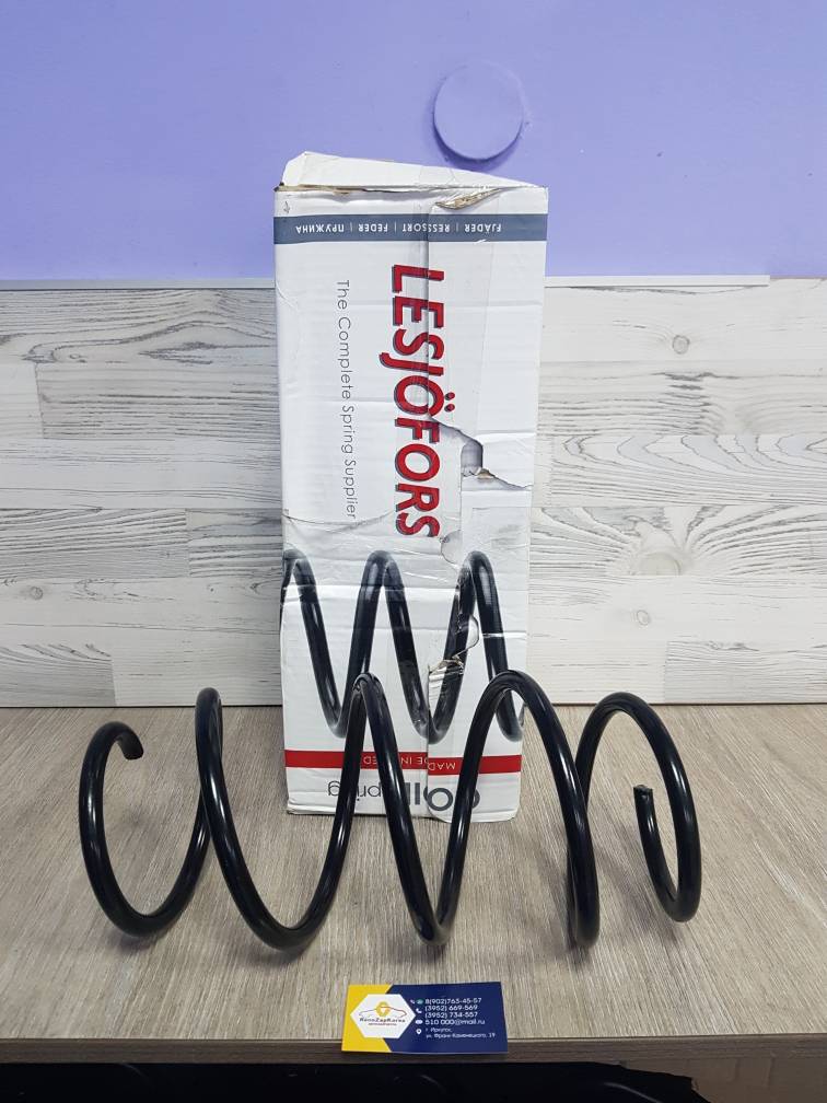 4072985 Lesjofors Пружина перед (Reno Megane 3, Fluence) (шт.) 1.6 Lesjofors 4072985  ан 540100049R / 540100043R / 540100082R / 540100023R