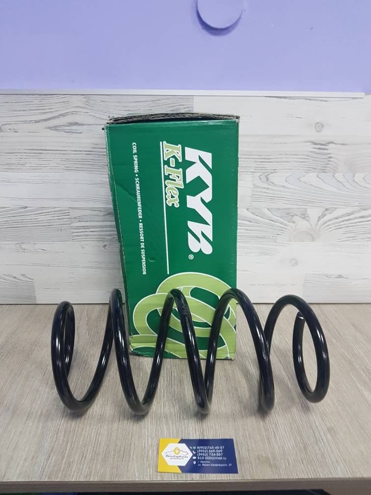 RA3360 KYB Пружина перед (Reno Kangoo 2 с 08г) (1шт) KYB RA3360 аналог 8200772220 / 8200772225 / 8200772226 / 8200772222