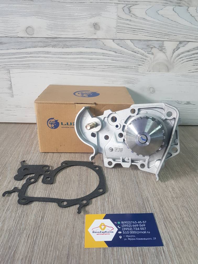 Водяной насос (помпа) (Reno Logan Ф1, Simboll 8V) 8V Luzar LWP0998 ан 7701478018 / 7700861686