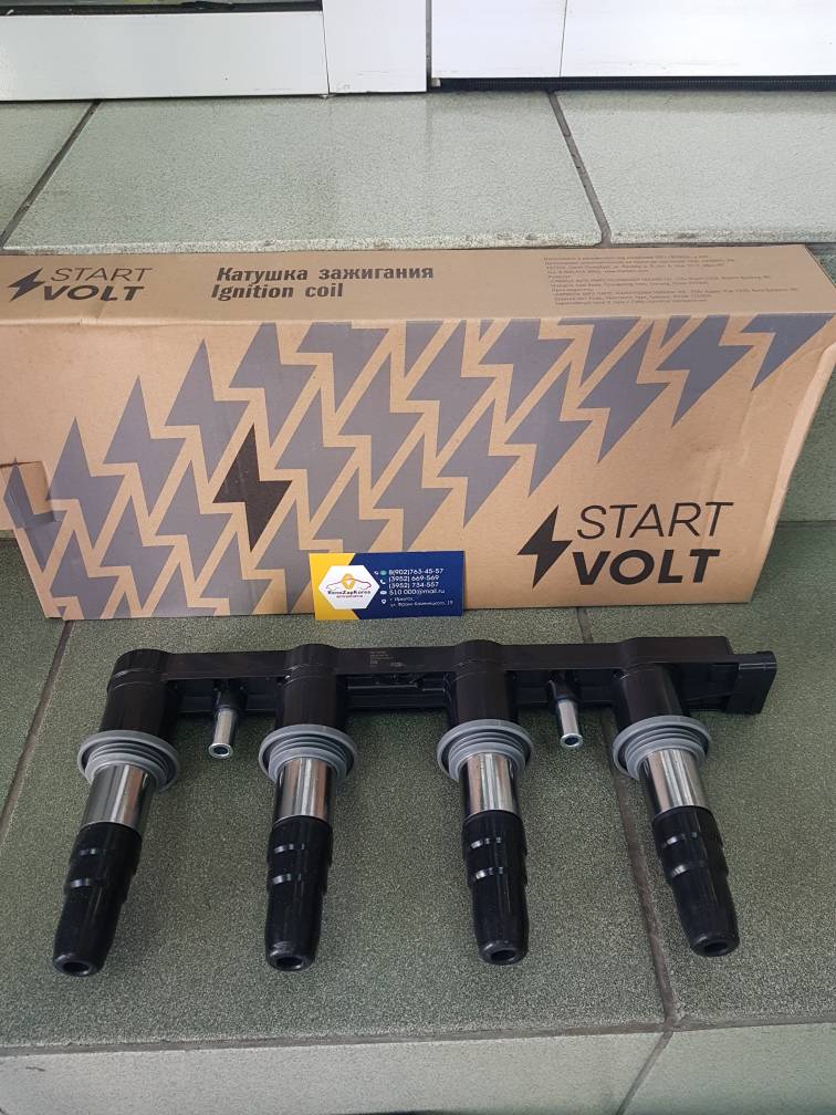 SC0558 СтартВольт Катушка зажигания (Chevrolet Aveo, Cruze) (F14D3,F16D3,F18D4,A14XERи др) (на 4ц) ERA 880337