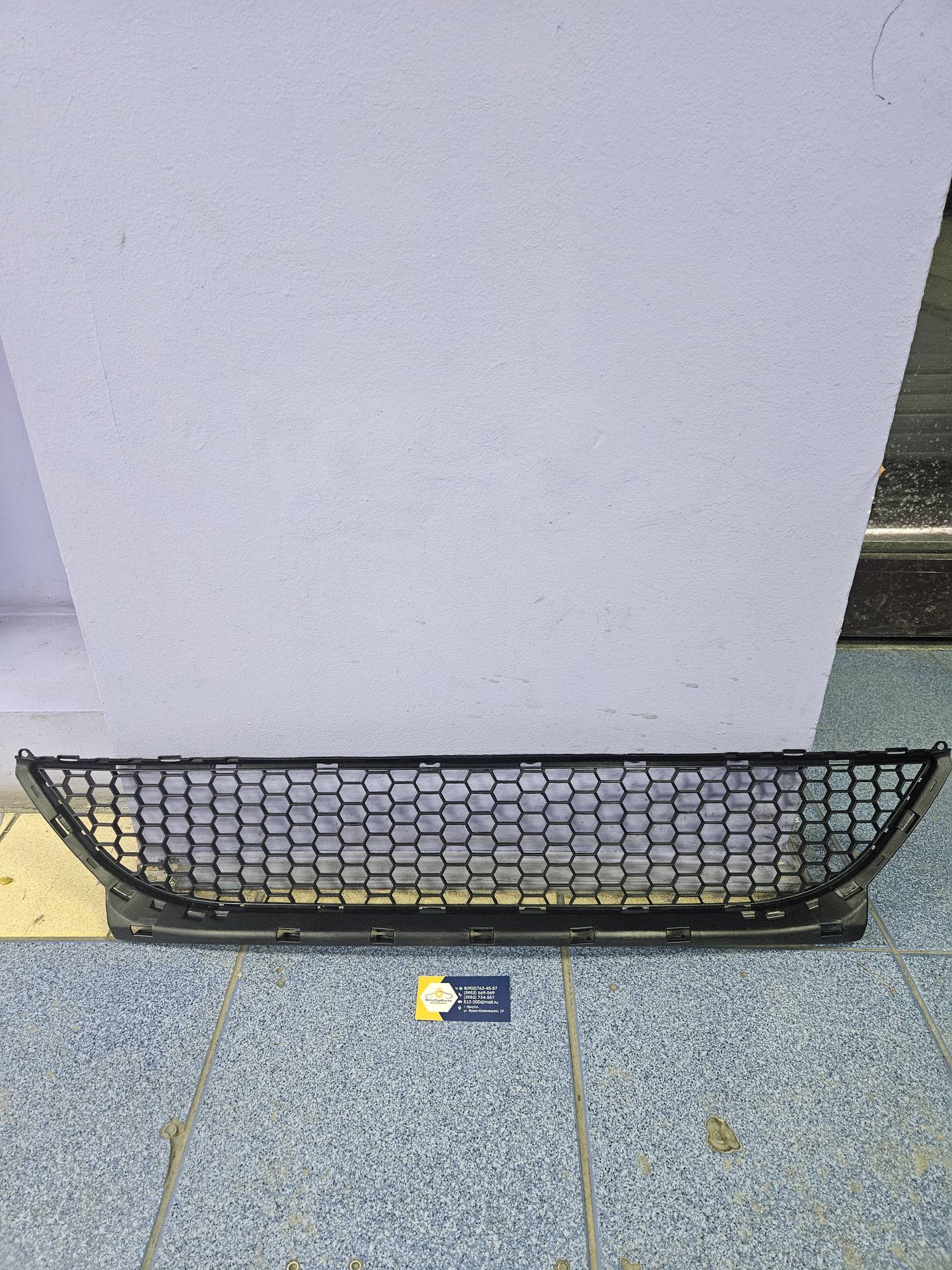 OEM3685 O.E.M. Решетка перед в бампер (нижняя) (Logan фаза2) OEM3685  ан 8200752803