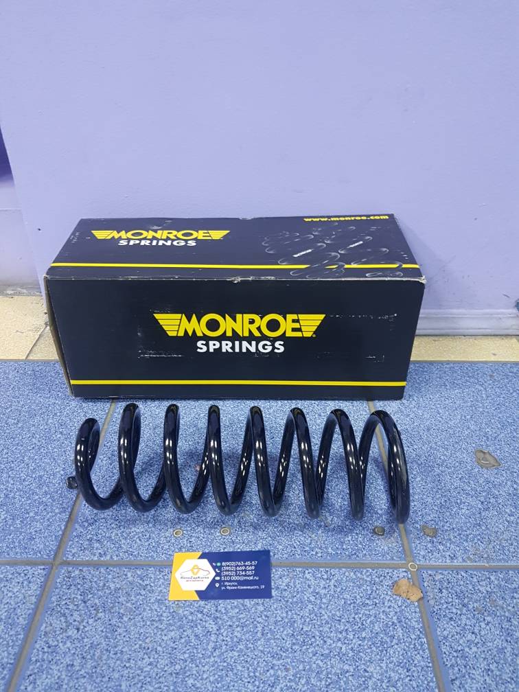 SP3758 Monroe Пружина зад (Reno Sandero Stepwey) (1шт) Monroe SP3758 (Бельгия) ан 550209436R