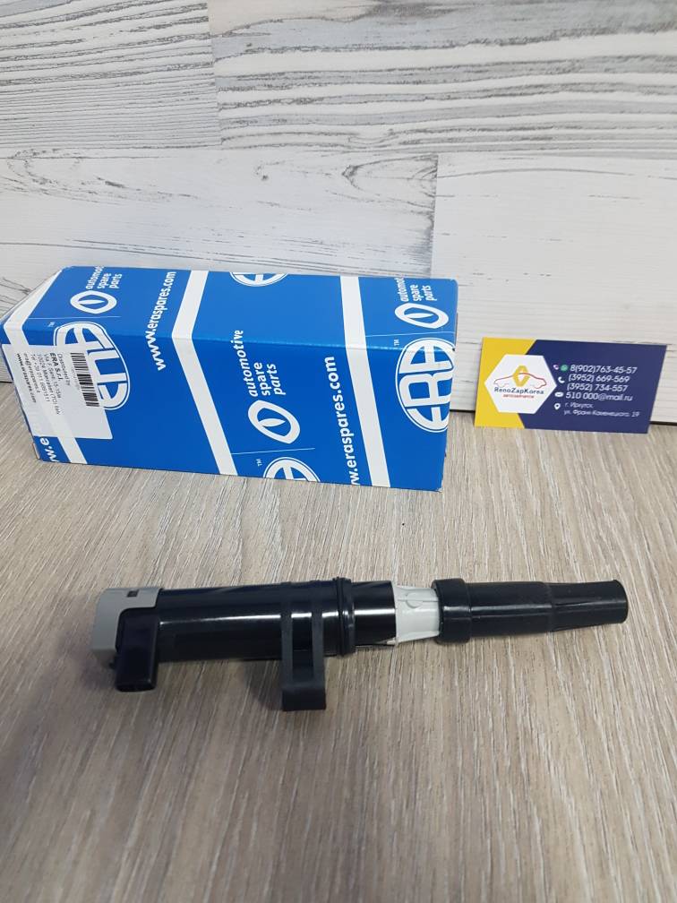 880009 ERA Катушка зажигания (Reno Logan,Duster,Megan2 и др) все (K4M-16V и 2л F4R) ERA 880009 ан 8200568671 / 8200405098 / 224333529R / 8200765882 / 224332597R