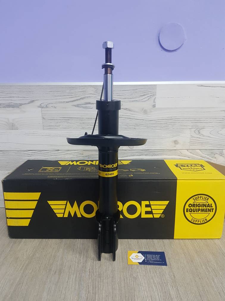 G7455 Monroe Амортизатор передний (Reno Logan с 2014г) (г/масл) Monroe G7455  ан 543027096R / 543027341R / 543025333R / 543020952R