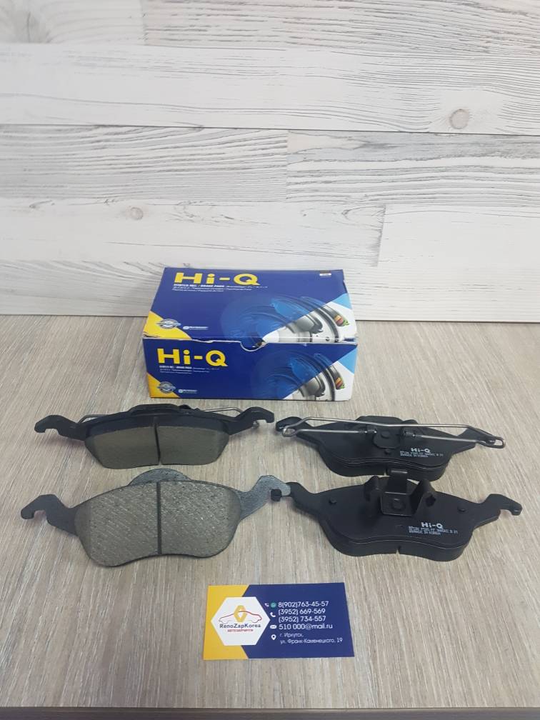 SP1259  HQ Колодки тормозные передние (Ford Focus 1) HQ SP1259 (Корея) ан 1075558 / 1064230 / 1107697