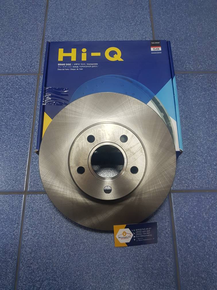 SD5302 Hi-Q Sangsin Диск тормозной перед (Ford Focus2) (1шт)  278mm (колеса15,16) Hi-Q Sangsin SD5302  ан 1734696