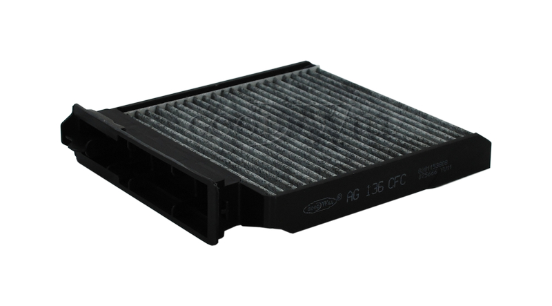AG136CFC Goodwill Фильтр салона (Reno Logan, Sandero,Duster) (угольный)  Goodwill AG136CFC  ан 272772132R / 8201370532 / 8201153808 /2727700QAA