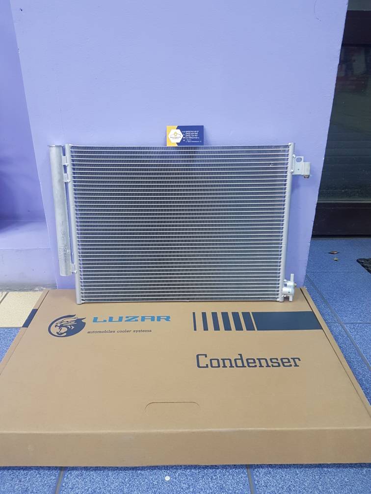LRAC0978 LUZAR Радиатор кондиционера  (Logan с 14г, Duster по VIN) Luzar LRAC0978  ан 921006843R / 921006454R