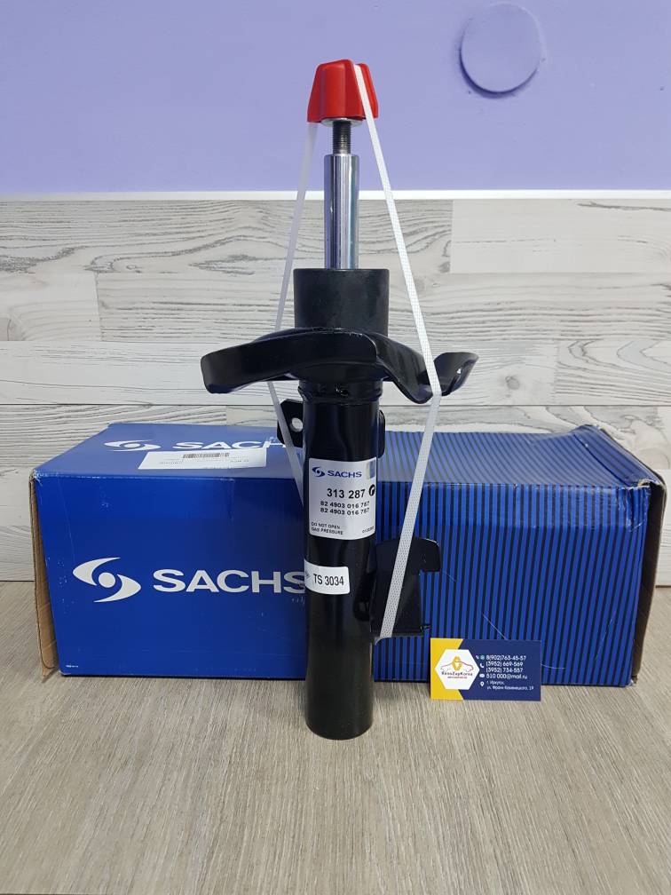 Амортизатор передний (Ford Focus2) правый SACHS 313287 ан 1595291 / 1681179