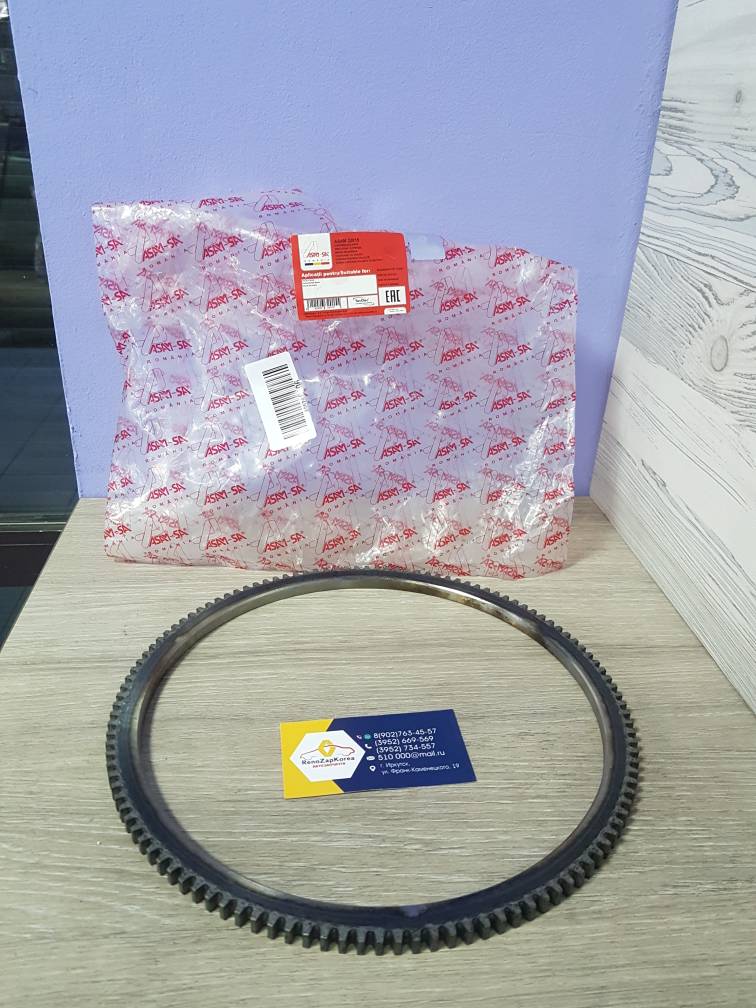 32015 Asam  Венец маховика (Logan, Sandero,Logan с14г) (дв 8V)  Asam 32015 аналог  для 7700598735 / 7700100457 / 7700014075