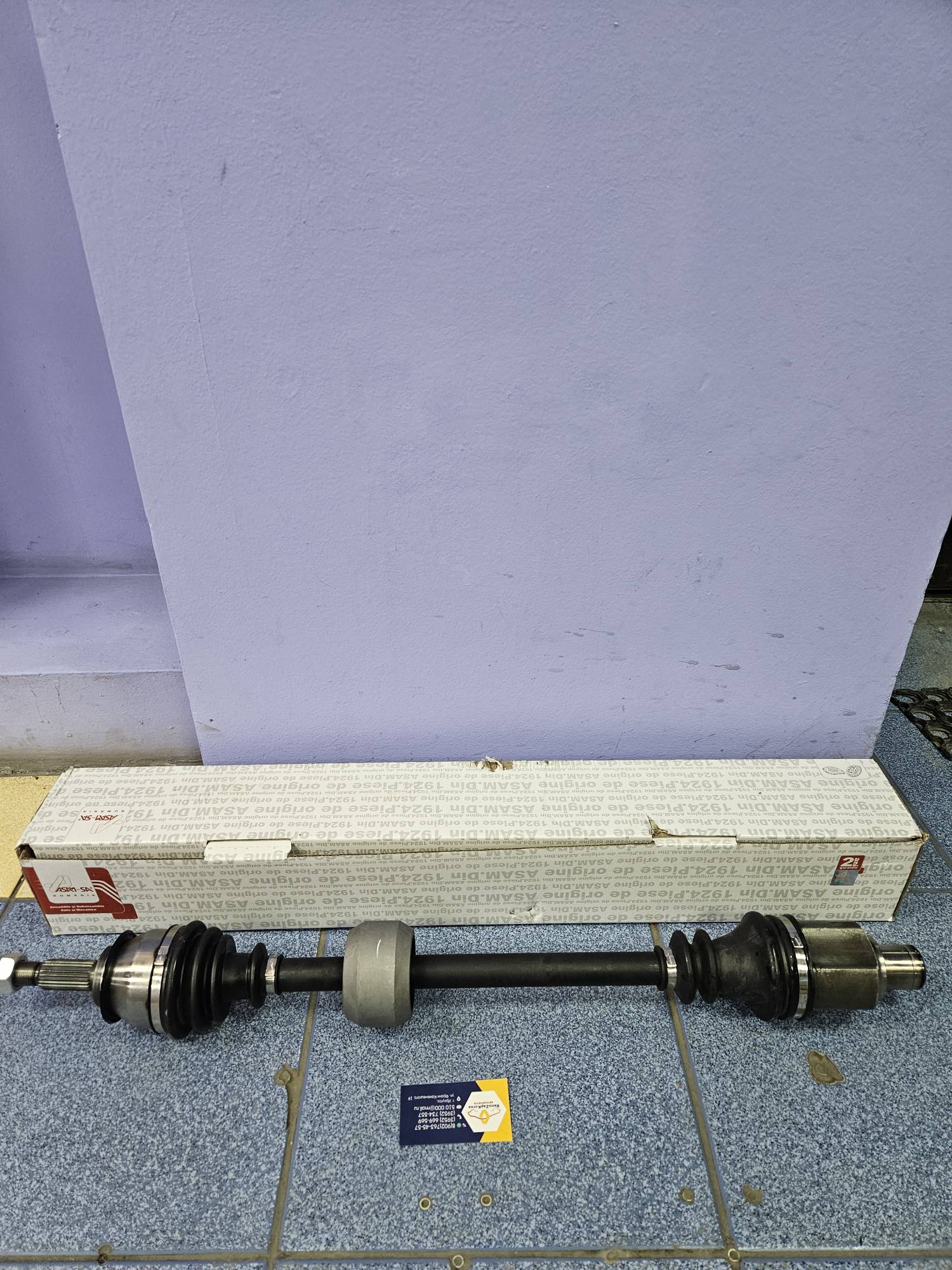 30213 Asam  Привод в сборе (Logan с 14г 8V, Largus 8V(см лев прив),Almera) (JH3) правый Asam  30213 (Румыния) ан 391004298R / 8200499306