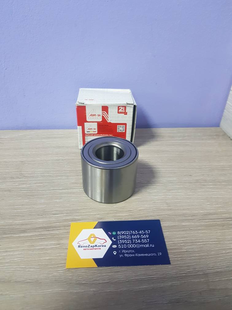 30546 Asam  Подшипник задней ступицы (Reno Duster 4x2, Largus, Almera, Kangoo2 (бараб)с 08г, Doker) (62*30*48) Asam 30546  ан 432102069R / 432106434R / 6001548986