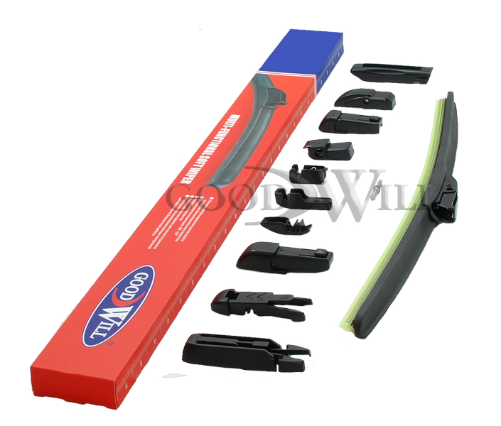 AWBC22 Goodwill Щетка стекл/очист (Lacetti (вод), Logan c14г крюч (вод), Almera (вод)) (1шт) (550мм) б/карк Goodwill AWBC22 для к-та 288908484R ан 96498678/28890ED500