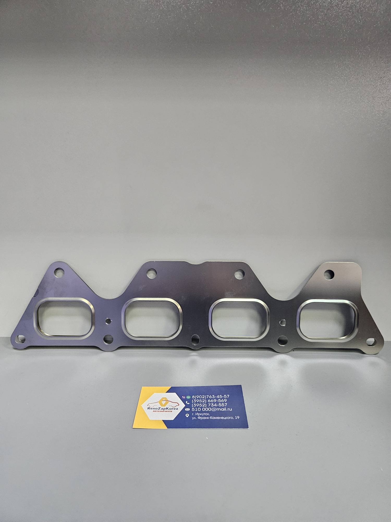 Прокладка коллектора ВЫпускного (Reno Duster  2л F4R) Renault ориг 140360472R / 1403600Q1B