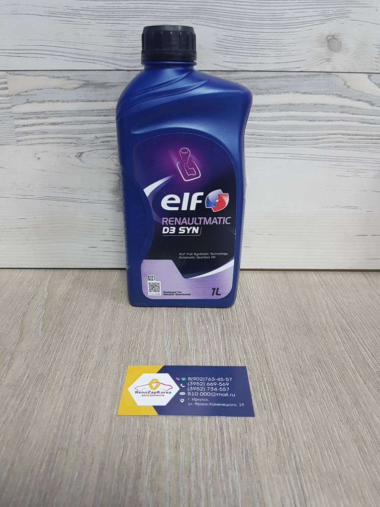 194754 ELF Масло трансм АКП (Logan, Megan, Duster и др с АКП  DP0) (1л) ELF 194754 /  213873 RENAULTMATIC D3 SYN