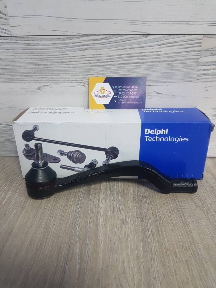 TA2329 Delphi Наконечник рулевой (Reno Logan, Sandero, Almera, Largus) Delphi TA2329 левый  ан 6001550442 / 485202867R