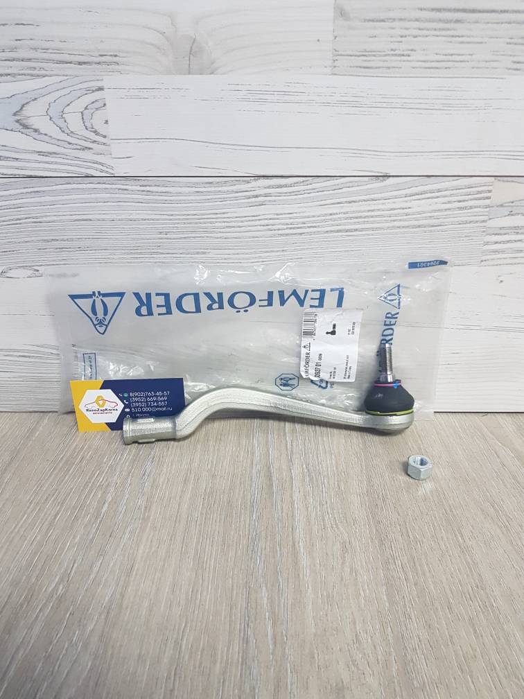 3093701 Lemforder Наконечник рулевой (Reno Logan, Sandero, Almera, Largus) Lemforder 3093701 правый  ан 6001550443 / 485200410R