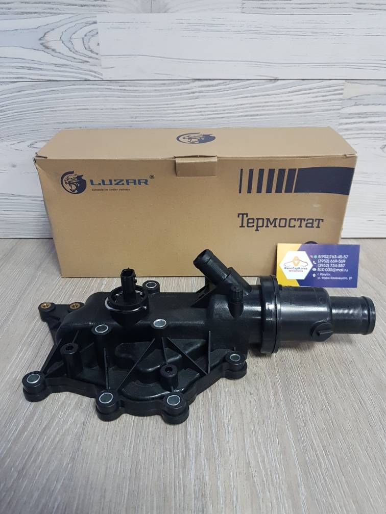 LT0914 LUZAR Термостат (Reno Megan2,3, Fluence дв 1.6(16V) датч 2к-та***) в сборе LUZAR  LT0914 ан 8200561434 / 8200700092