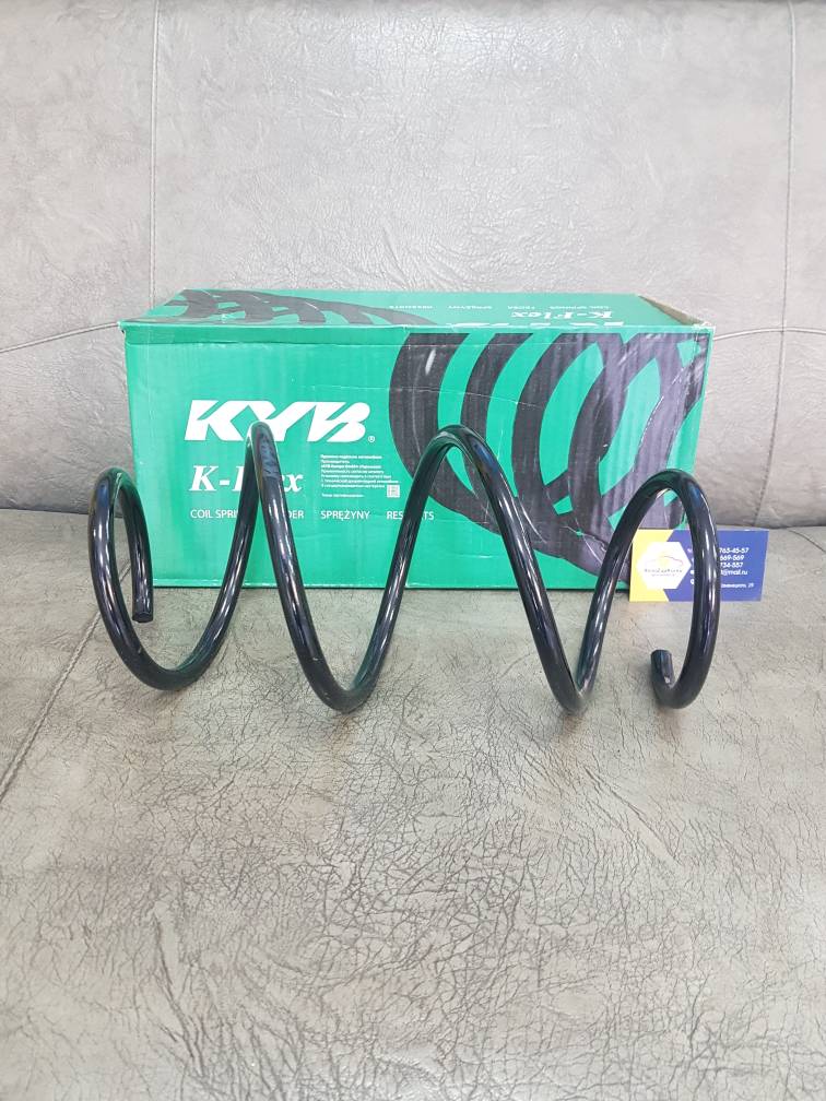 RA1222 KYB Пружина перед (Reno Logan с 2014г) (1шт) KYB RA1222 аналог 540108071R/  540105571R