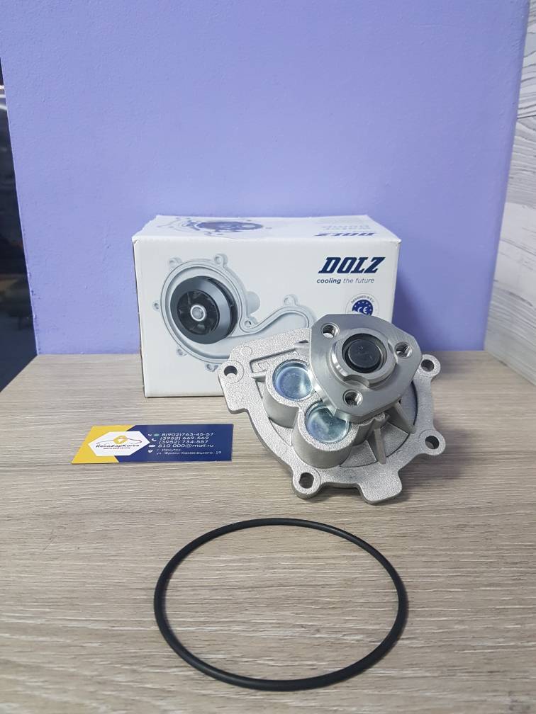 Водяной насос (помпа) (Chevrolet Cruze, Orlando, Aveo(T300)) (F16D4,F18D4) Dolz O263 ан 25195119