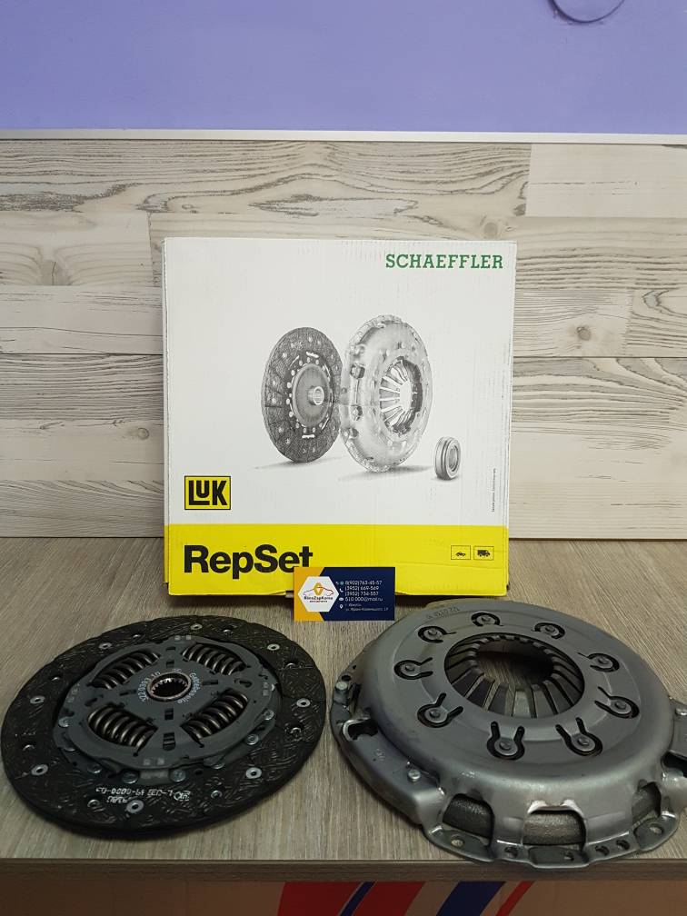 622312709 LUK Сцепление в сборе  (Duster 1.6 (K4M) 4wd)  без выжимного LUK 622312709 аналог 7701479126