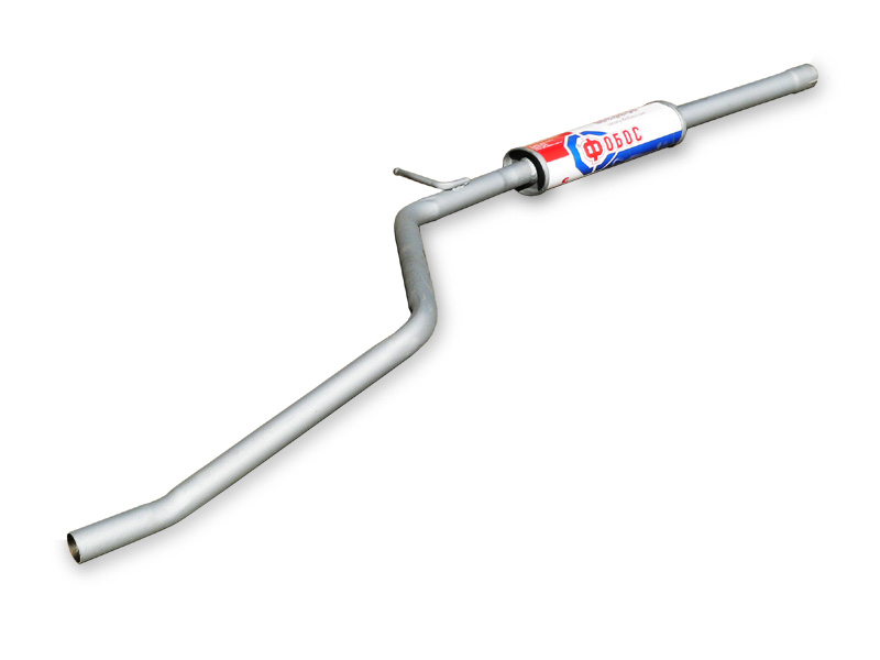 Глушитель промеж. (резонатор) (Logan ф1,ф2, Sandero) Fobos 48792 аналог 6001547675 / 200100408R