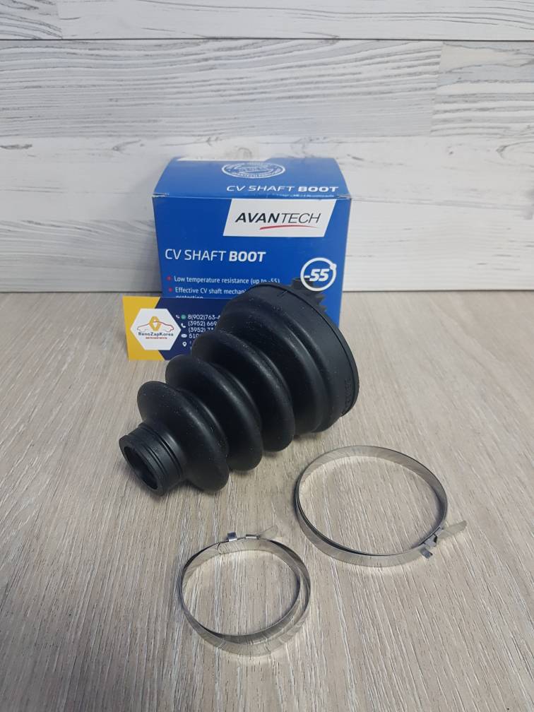 BD0110 Avantech Пыльник ШРУС наружнего (Ford Focus3 (см VIN) ) (23.5x80x118) рез Avantech BD0110 Корея ан 1761388 и 1710855