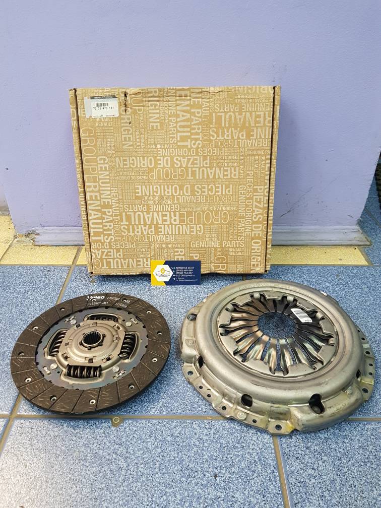 7701479161 Renault Сцепление в сборе  (Duster диз  (4wd) ) без выжимного Renault ориг 7701479161 ан 302056066R (выжимной отдельно 804587 )