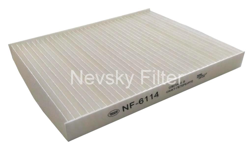 NF6114 Невский Фильтр Фильтр салона (Ford Fiesta c 08г, Ecosport) Невский Фильтр NF6114 (Россия) ан 1594615