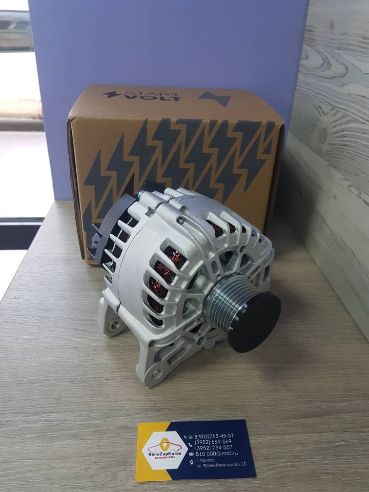 LG0951 СтартВольт Генератор (Reno Duster 2л, Megane2 2л) (120А) СтартВольт LG0951 ан 231005225R / 231000091R / 231003288R