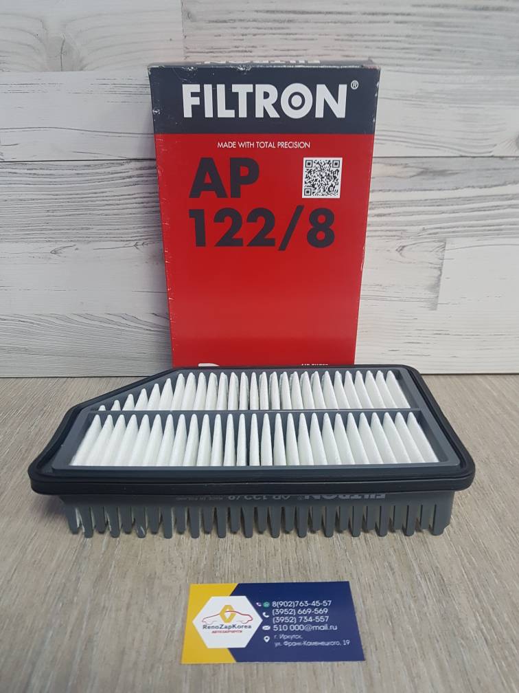 AP1228 Filtron Фильтр воздушный (Hyundai/Kia) (Hyundai Solaris, Kia Rio, Soul) Filtron AP1228 (Польша) ан 281131R100 / 28113B2000