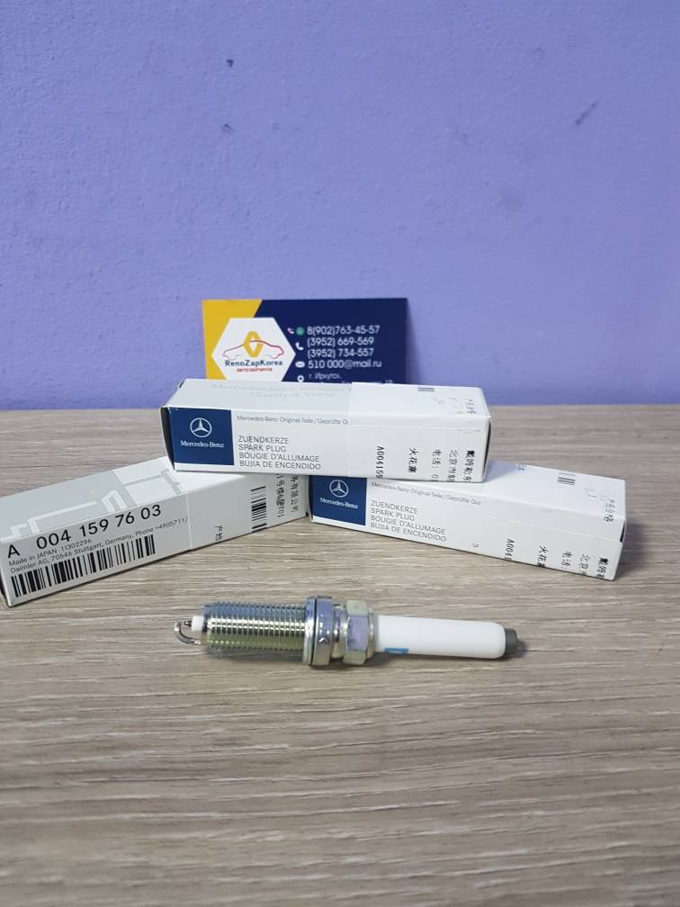 A0041597603 Mercedes Свеча зажигания  (Reno Arkana 1.3 турбо, Kaptur 1.3 турбо) Mercedes A0041597603 ориг ан 224019185R