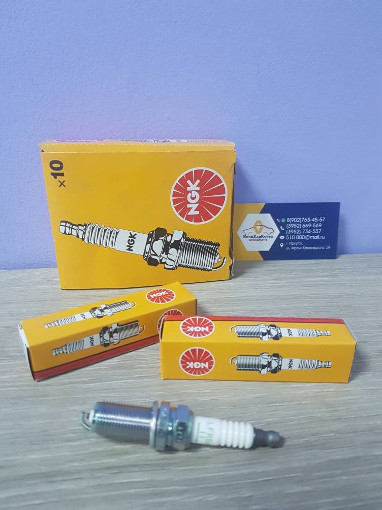 6376 NGK Свеча зажигания  (Hyundai/Kia) (ix35, Sportage, Santa Fe, Sonata) не ирид NGK 6376 (LFR5A11) аналог 1884111051 / 1884511160 (ирид)