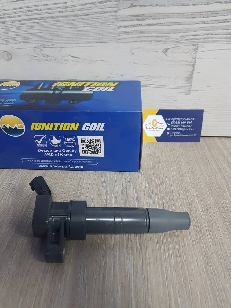 AMDEL618 Hyundai/Kia Катушка зажигания (Hyundai/Kia) (ix35, Sportage и др) AMDEL618 (Корея) аналог 273003F100
